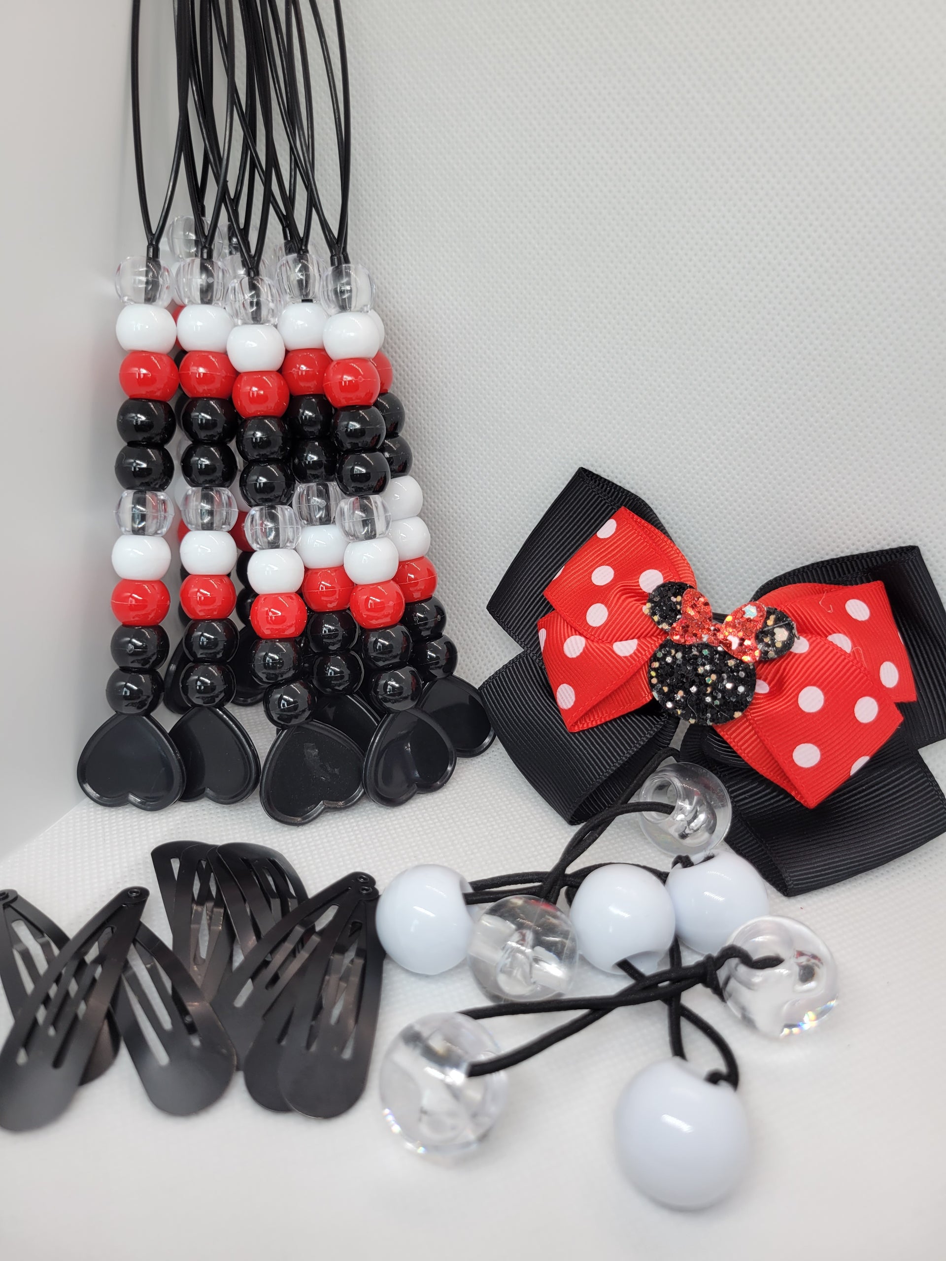 Minnie Mouse Black Hair Accessories for Women